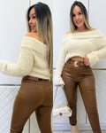 Blusa Mousse Laura Creme 134251