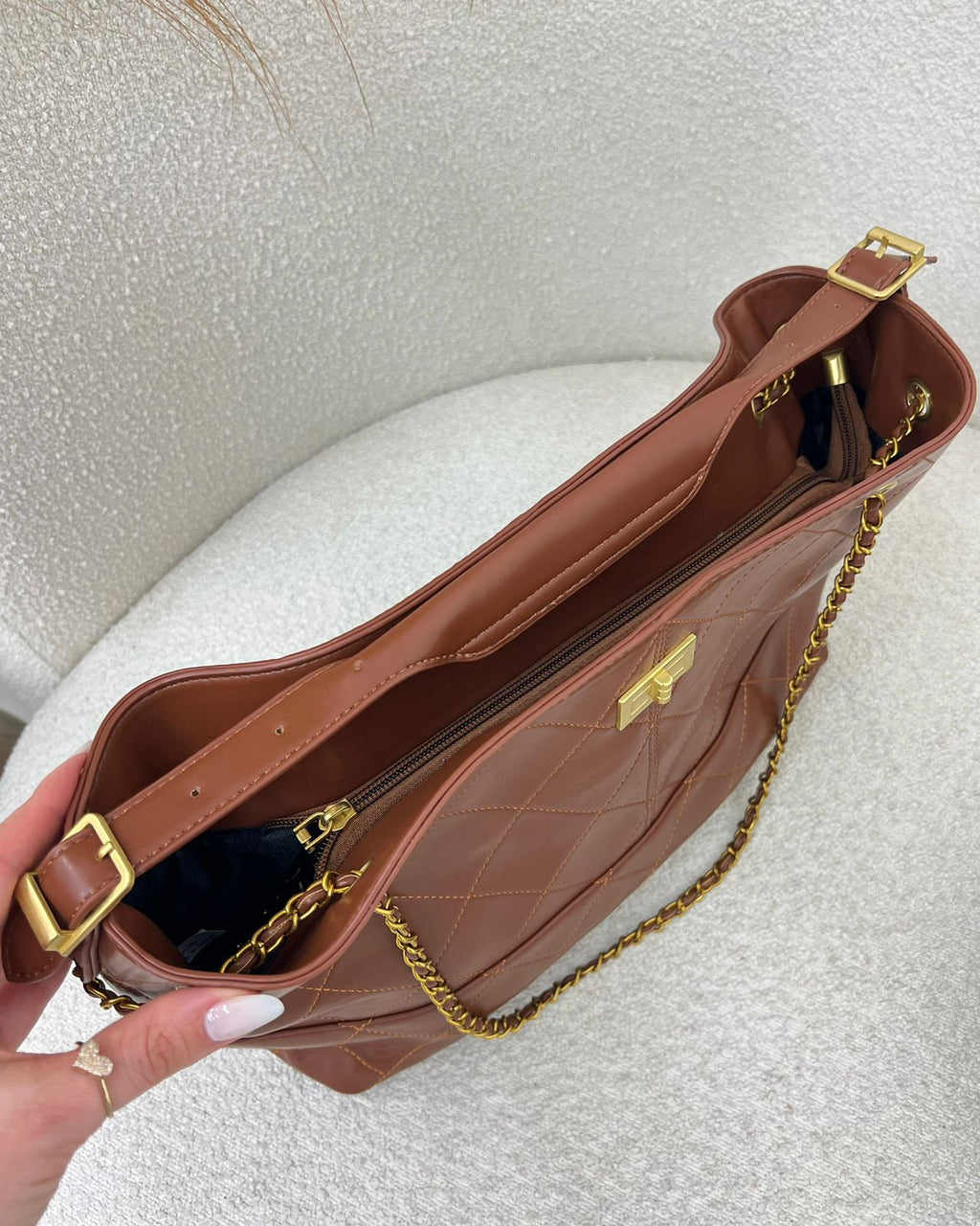 Bolsa Mania Essenza Marrom 134579