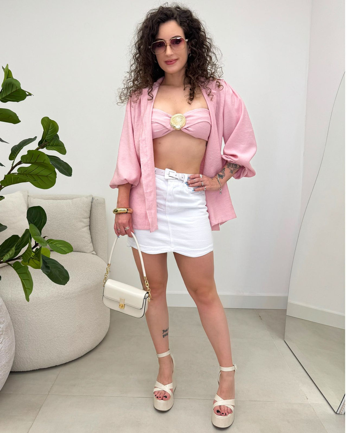 Conjunto Eva Rosa 123982