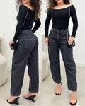 Calça Jeans Delavê Francieli Balloon 129722
