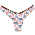 Calcinha Asa Delta com croche Sardenha ( BOJO NÃO INCLUSO)