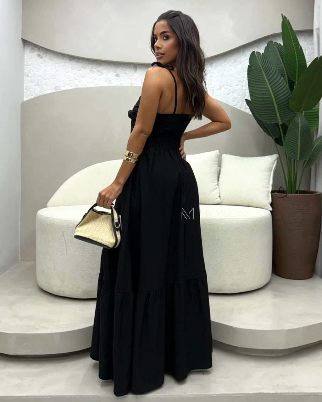 Vestido longo Mariah