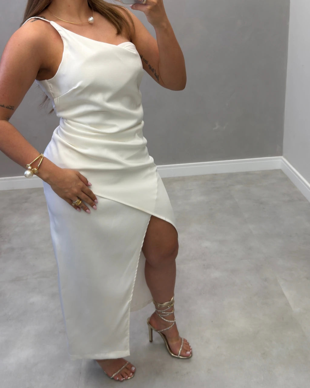 Vestido Mídi Alfaiataria