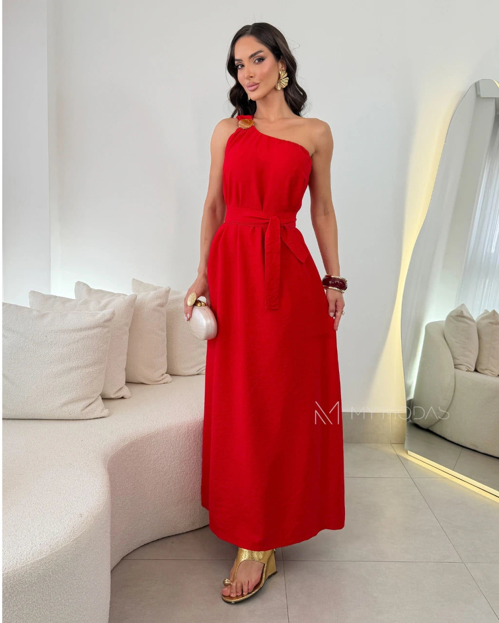 Vestido longo Lia