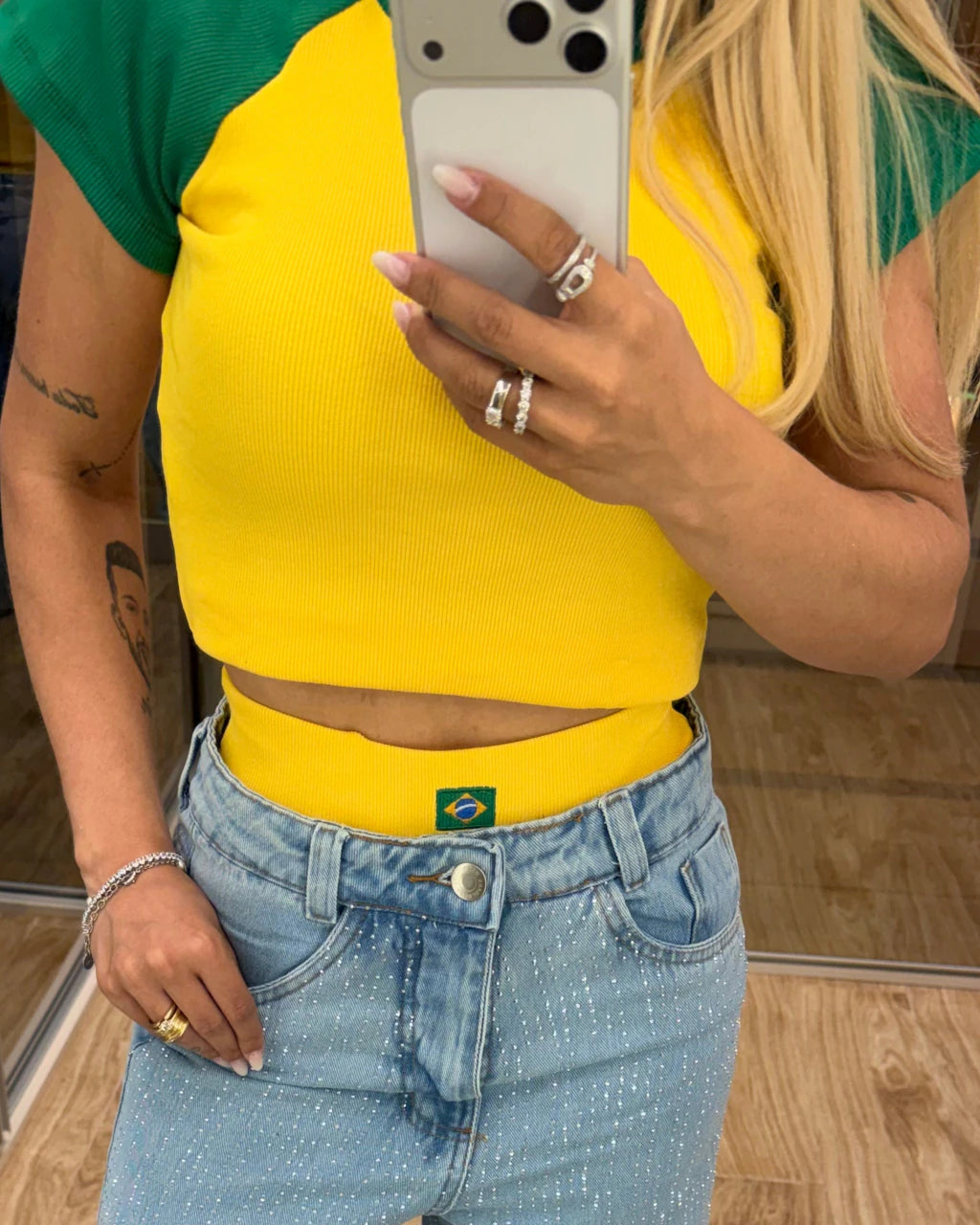 Conjunto hot pants Ribana Brasil