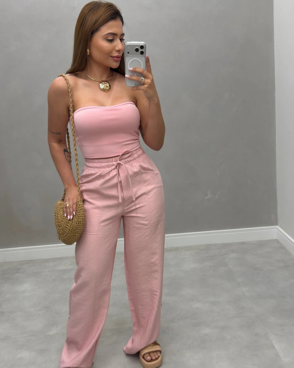 Cropped faixa com bojo