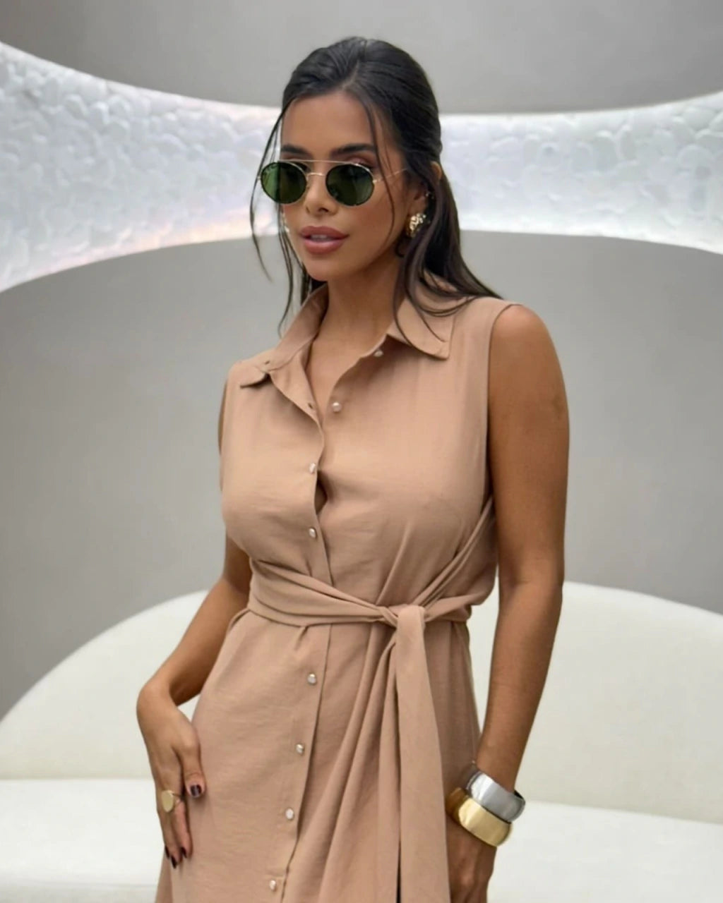 Vestido Mídi Creta