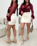 Saia Shorts Bianca Creme 135359