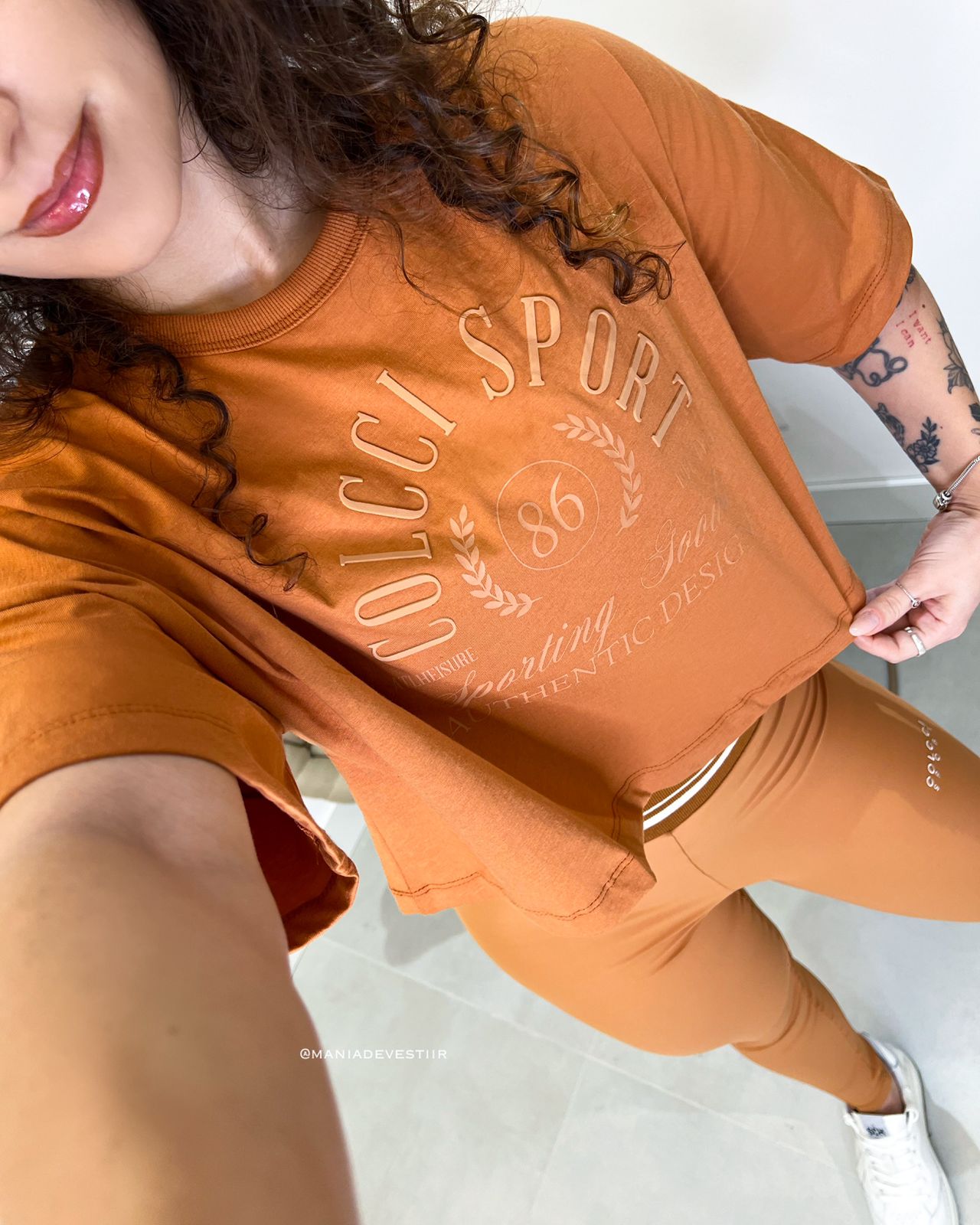 Cropped Colcci Caramelo 93155