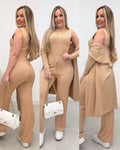 Conjunto Três Peças Lavinia Bege 134925