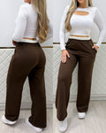 Calça Moletom Vanderleia Chocolate 134620