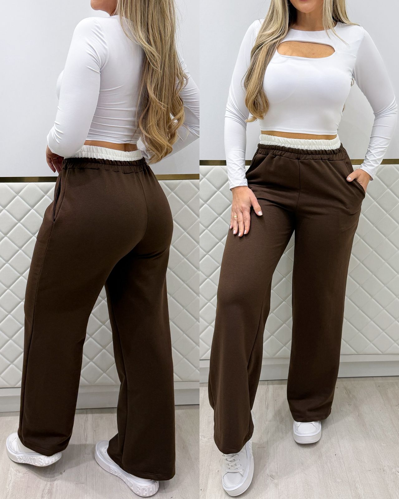 Calça Moletom Vanderleia Chocolate 134620
