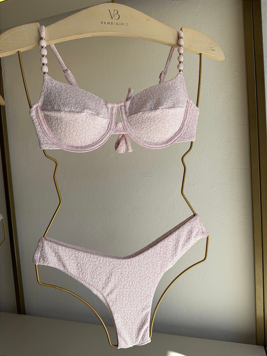 Meia Taça Algodão doce rosa(CALCINHA NÃO INCLUSO)