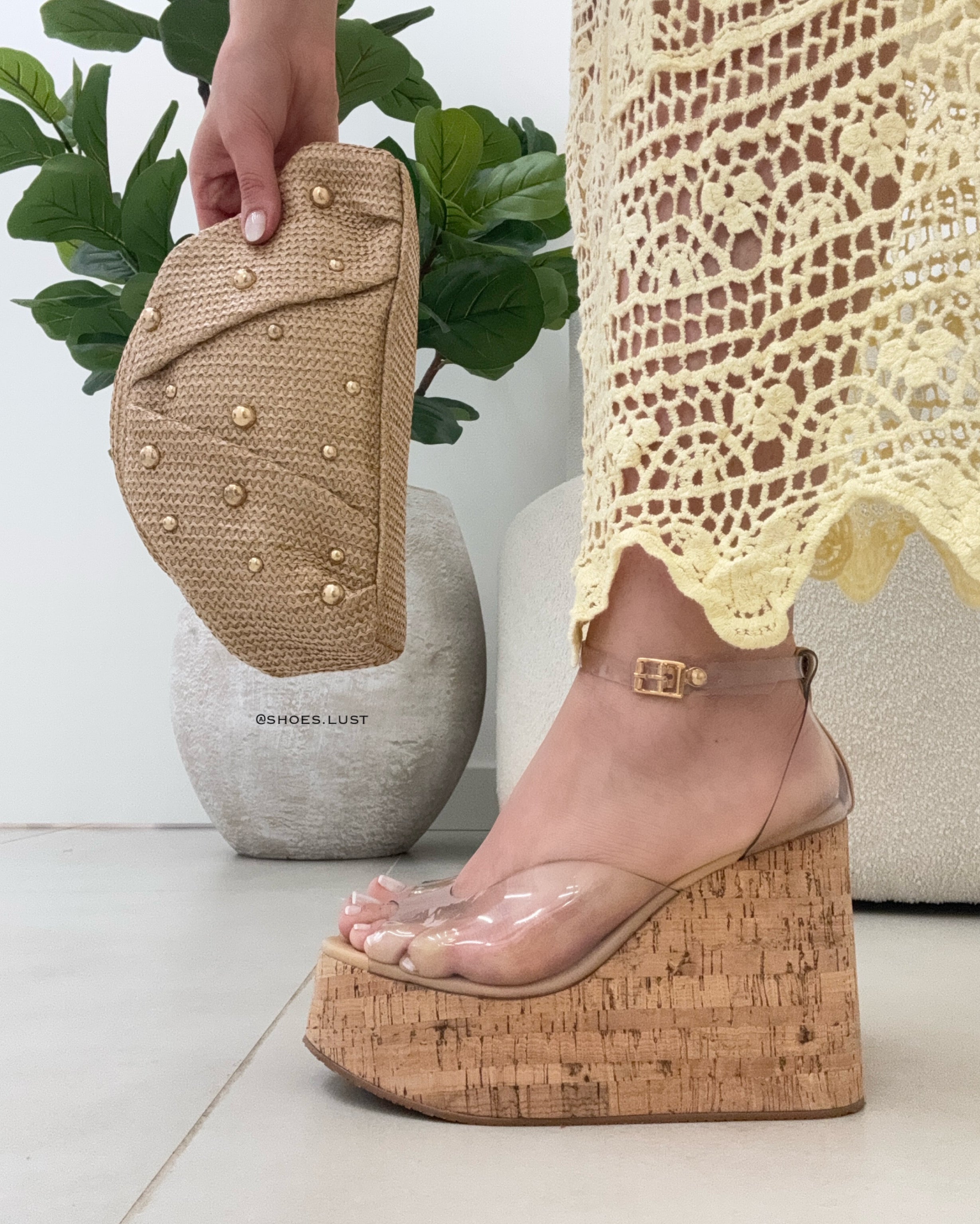 Anabela Lust Shoes Vinil Fernanda – 119880
