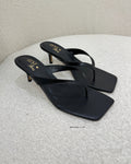 Tamanco Lust Shoes Kessia Salto Baixo Preto – 119871