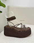 Plataforma Lust Shoes Amélia Marrom Café – 105090