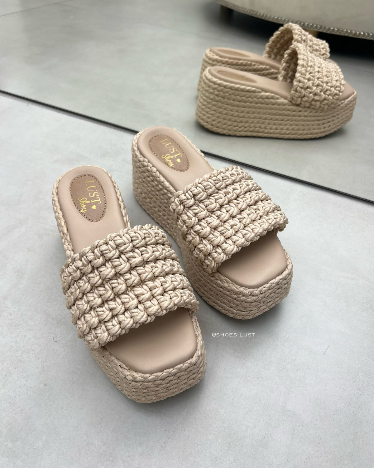 Tamanco Corda Lust Shoes Copacabana – 120594