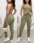 Calça Jeans Nexo Vilma Verde 126738
