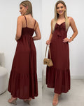 Vestido Kauana Marrom 126689