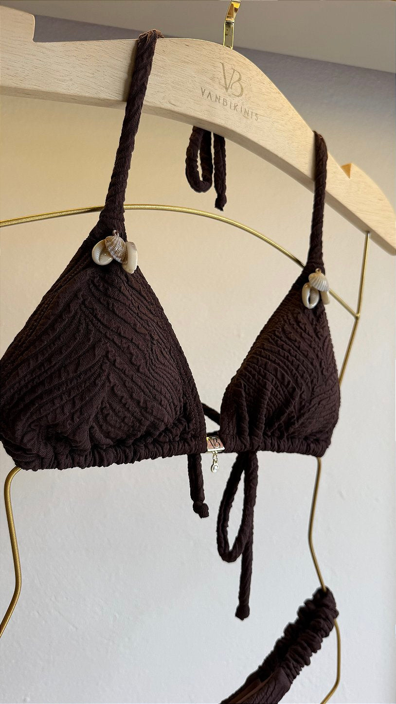 Cortininha Búzios marrom (CALCINHA NÃO INCLUSO)