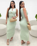 Vestido Modal Livia Verde Claro 120003