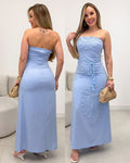 Vestido Paola Azul 135467