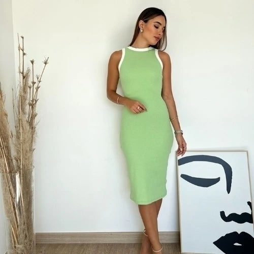 Vestido Lais Ribana canelado