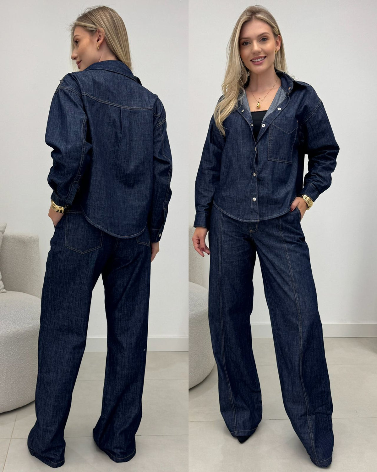 Camisa Jeans Nexo Helena 134498