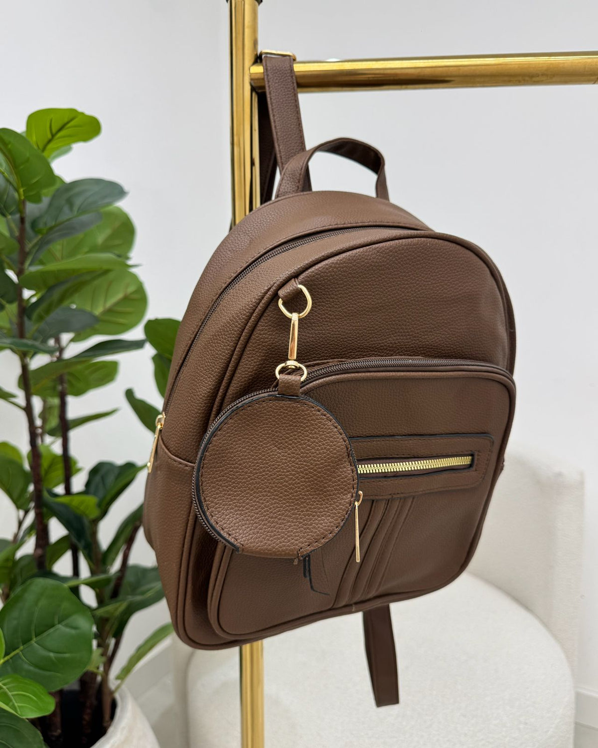 Mochila Mania Essenza Marrom 129161