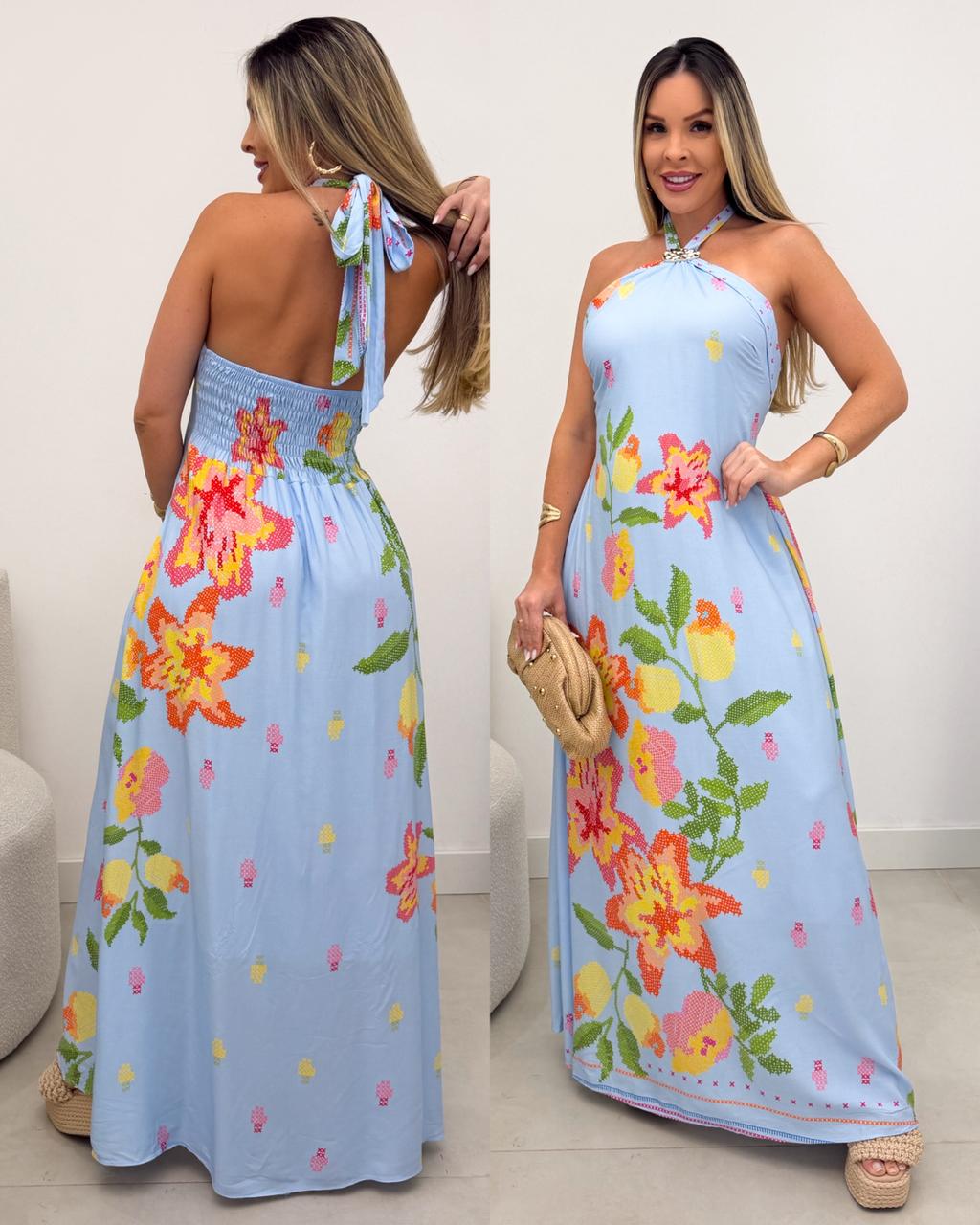 Vestido Anastacia Azul 123855