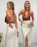 Body Fernanda Marrom 120451