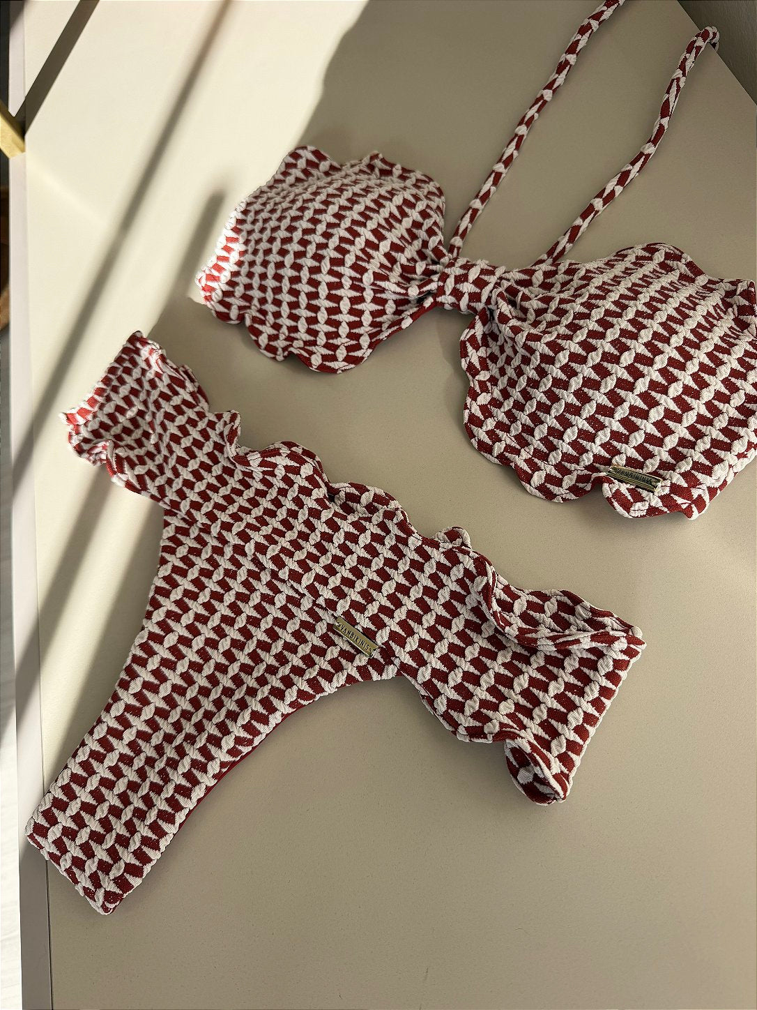 Calcinha Nuvem Malte Cherry (BUSTO NÃO INCLUSO)