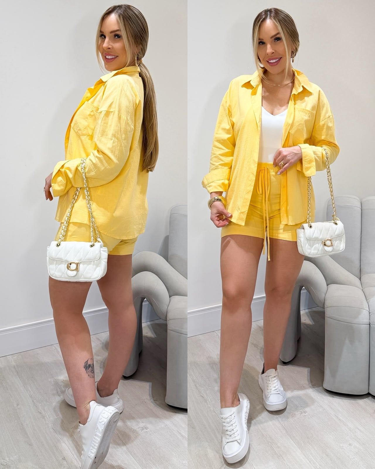 Conjunto Luciana Amarelo 135546