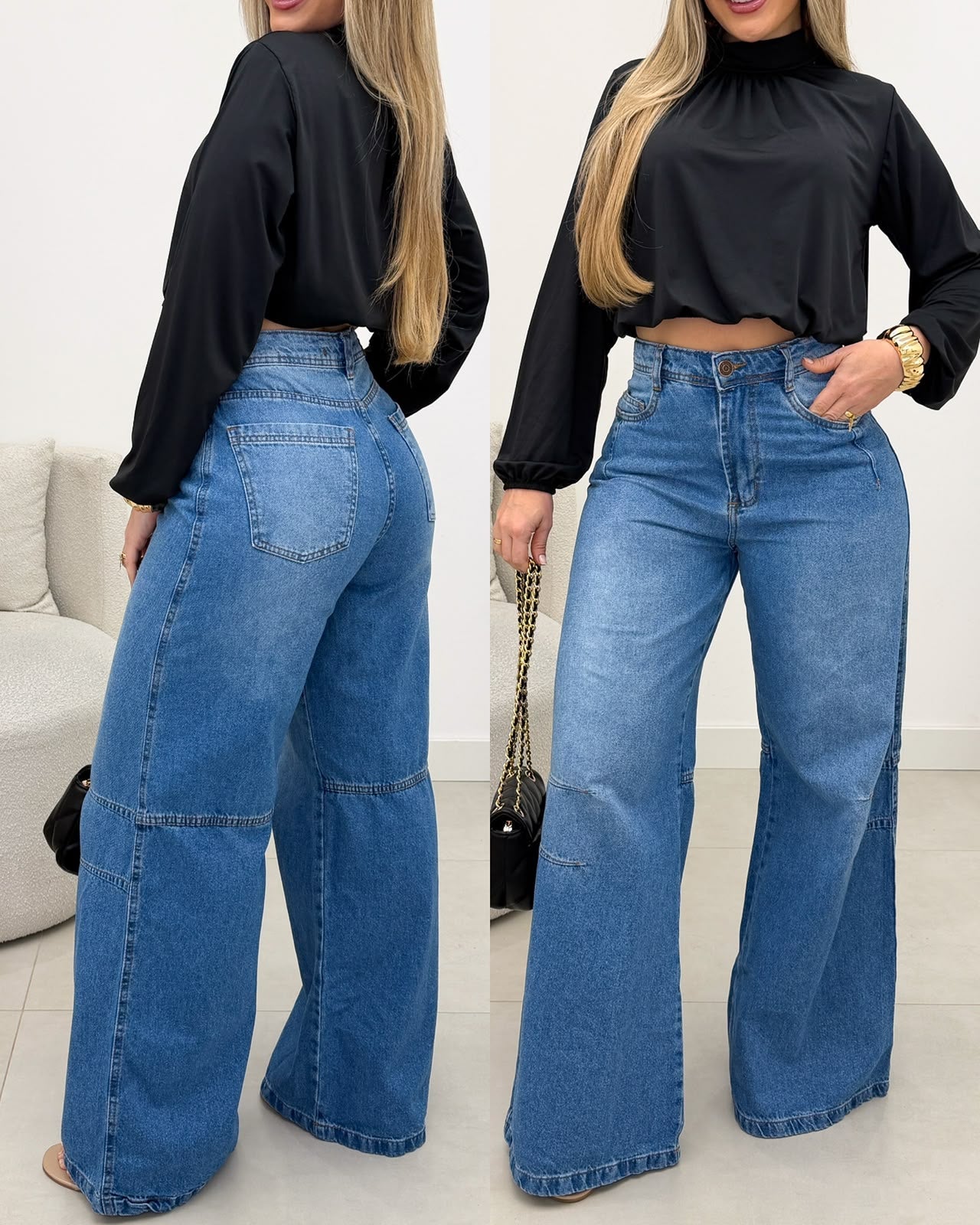 Calça Jeans Delavê Eduarda 135508