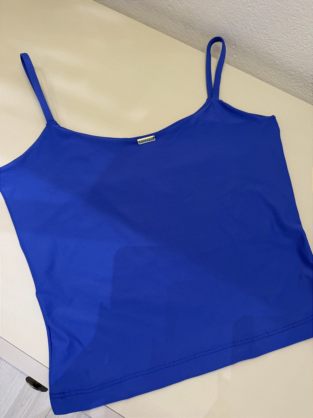 Blusa alcinha Brasileiríssima Azul