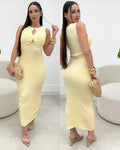 Vestido Modal Livia Amarelo 120004