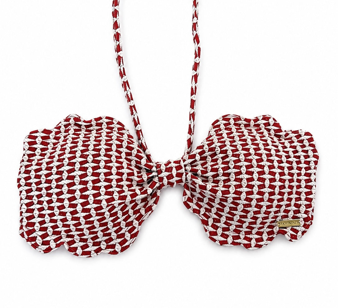 Top Nuvem Malte Cherry (calcinha não inclusa) um
