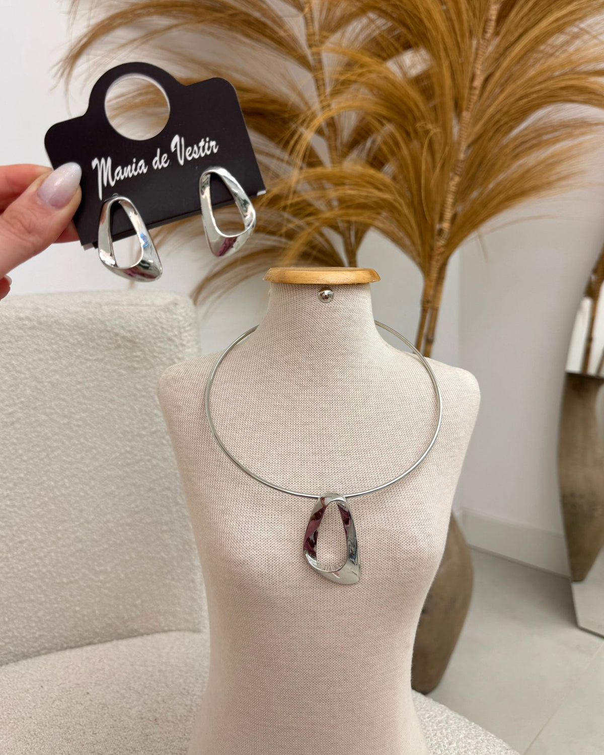 Conjunto Colar e Brinco Mania Essenza 133841