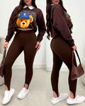 Calça Legging Emili Marrom 135089