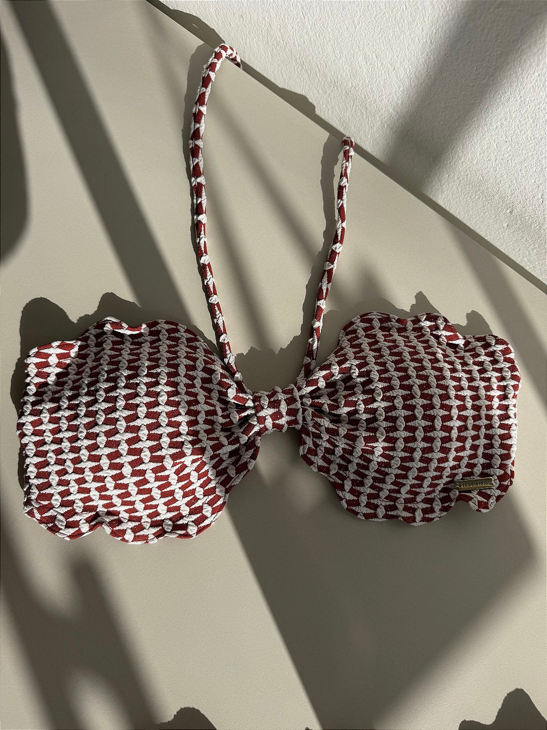 Top Nuvem Malte Cherry (calcinha não inclusa) um