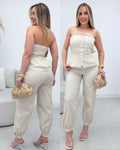 Conjunto Rubia Bege 135459
