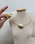 Conjunto Colar e Brinco Mania Essenza Raquel 127137