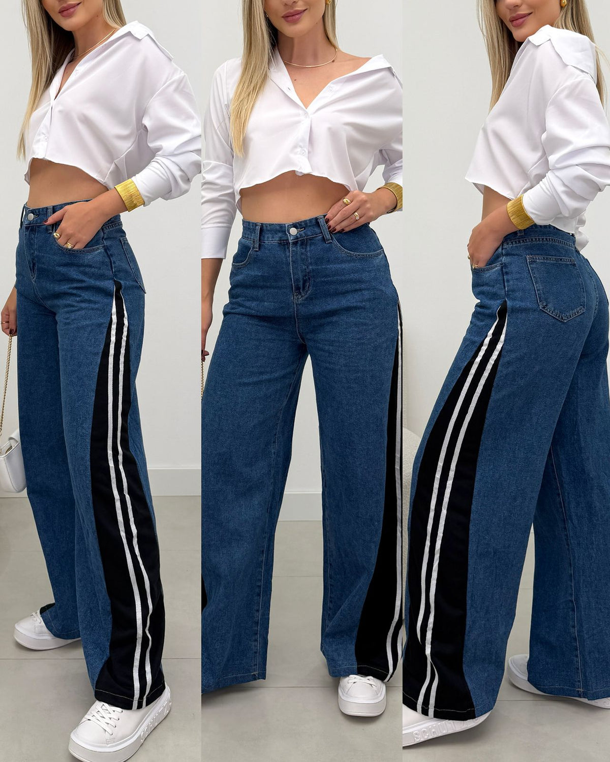 Calça Jeans Alicia Azul 128125