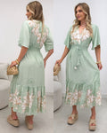 Vestido Valentina Verde 124119