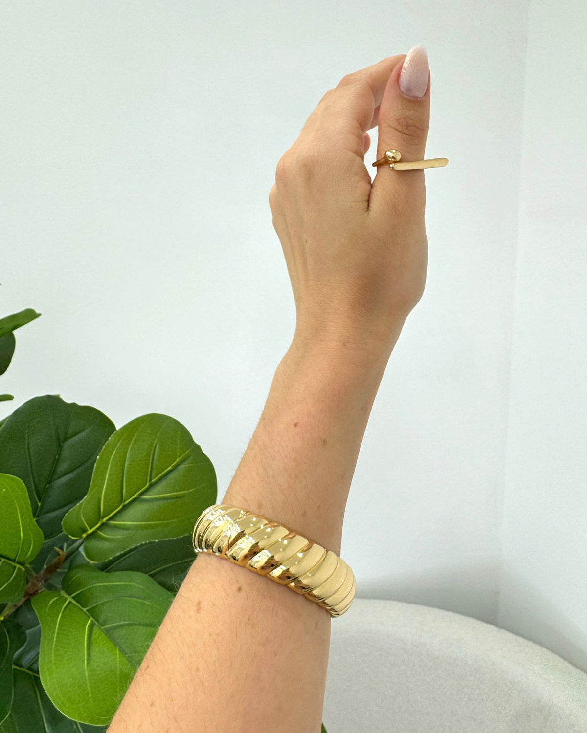 Bracelete Mania Essenza Dourado 120604