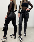 Calça Courino Delavê Cleo 104820