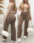Calça Lanzinha Suzara Bege Escuro 134797