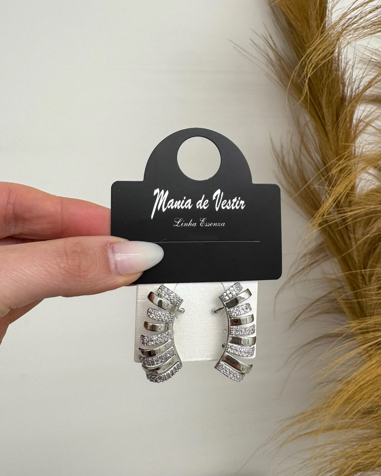 Brinco Mania Essenza Prata Ear Cuff 134814
