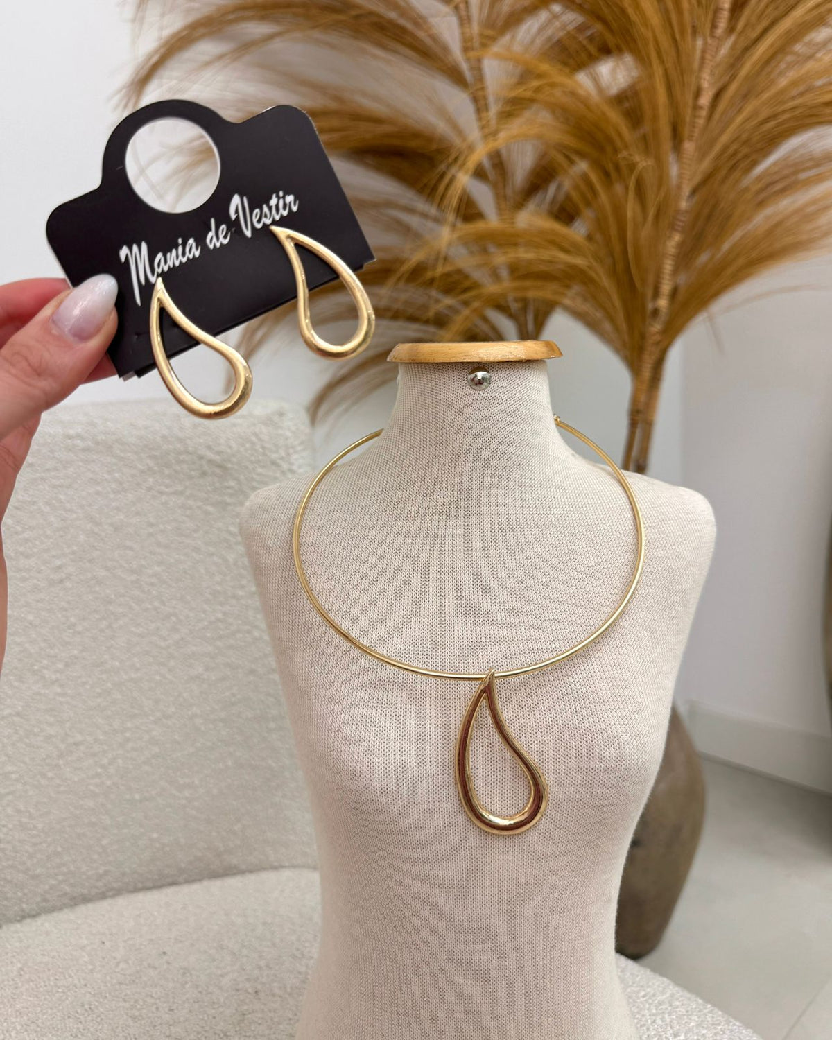 Conjunto Colar e Brinco Mania Essenza 133840
