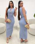 Vestido Modal Livia Azul 120002